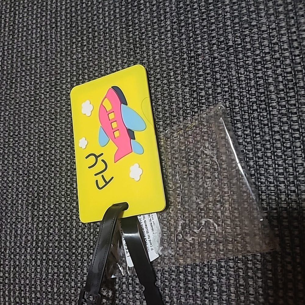 Airplane ✈️ luggage tag